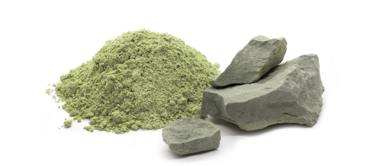 Argile verte détoxifier et purifier la peau et les cheveux.